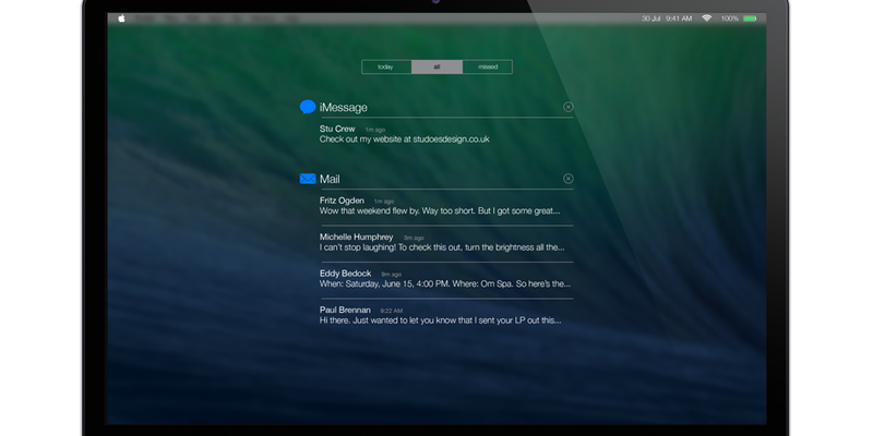 Illustration for article titled What if OS X Looked Like iOS 7?